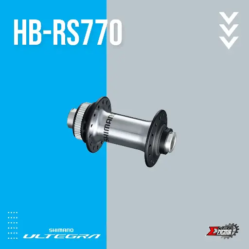 [HUSH044FE] Hub Road SHIMANO Ultegra HB-RS770 32H 12x100mm Disc Center Lock Front Ind. Pack EHBRS770B