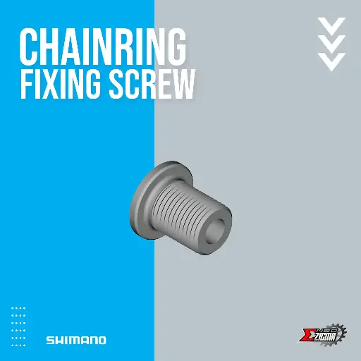 [SPSH176] Service Parts SHIMANO Y1H598160 Chainring Fixing Screw R9200/R8100 (4 pcs)