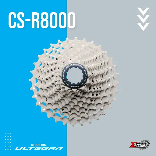 Cassette Sprocket Road SHIMANO Ultegra CS-R8000 Ind. Pack