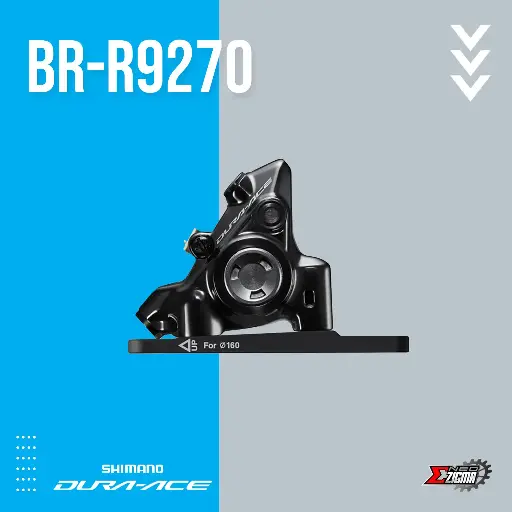 [DBSH002FI] Disc Brake Road SHIMANO Dura-Ace BR-R9270 Hydraulic For 160mm Rotor w/ Fin Front Ind. Pack IBRR9270F6RF