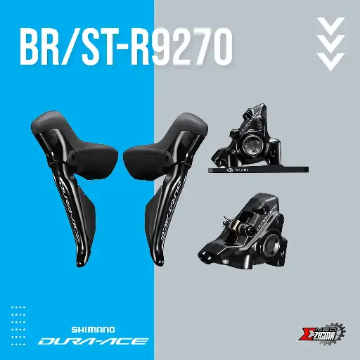 [DBSH071F/R] Disc Brake Assembly Road SHIMANO Dura-Ace Di2 BR/ST-R9270 12-Spd J-Kit Hydraulic F/R