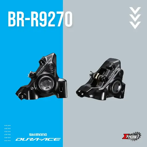 [DBSH002F/R] Disc Brake Road SHIMANO Dura-Ace BR-R9270 w/ Fin F/R