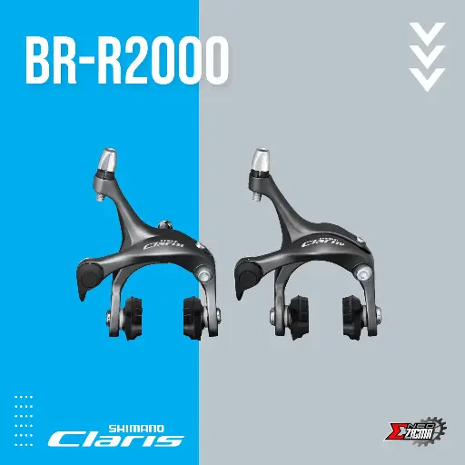 [CBSH012F/R] Caliper Brake Road SHIMANO Claris BR-R2000 F/R
