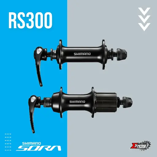 [HUSH093F/R] Hub Road SHIMANO Sora RS300 32H F/R