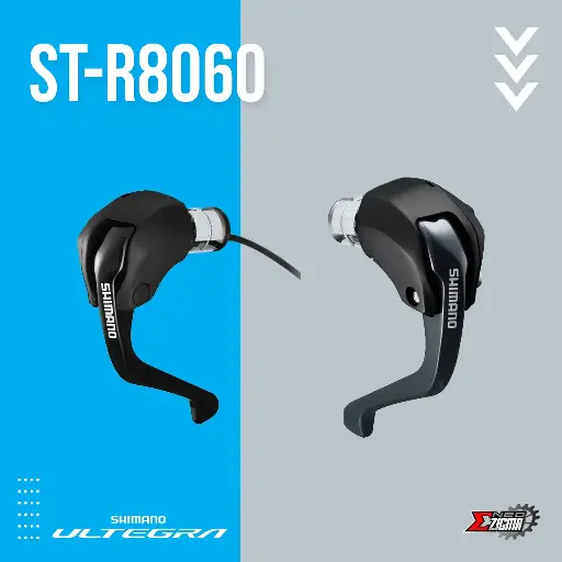 [STSH032F/R] Shifter Lever Road SHIMANO Ultegra Di2 ST-R8060 11/12-Spd For TT Bar Rim Brake F/R