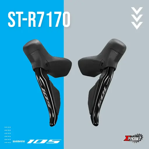 [STSH094F/R] Shifter Lever Road SHIMANO 105 Di2 ST-R7170 12-Spd For Hydraulic F/R