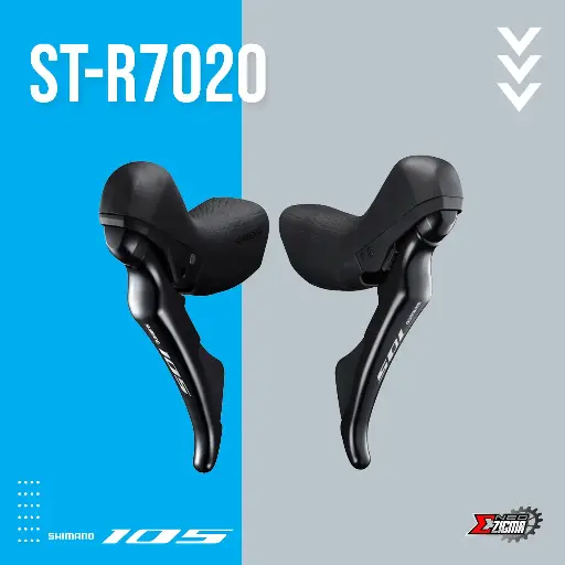 [STSH095F/R] Shifter Lever Road SHIMANO 105 ST-R7020 11-Spd Hydraulic F/R