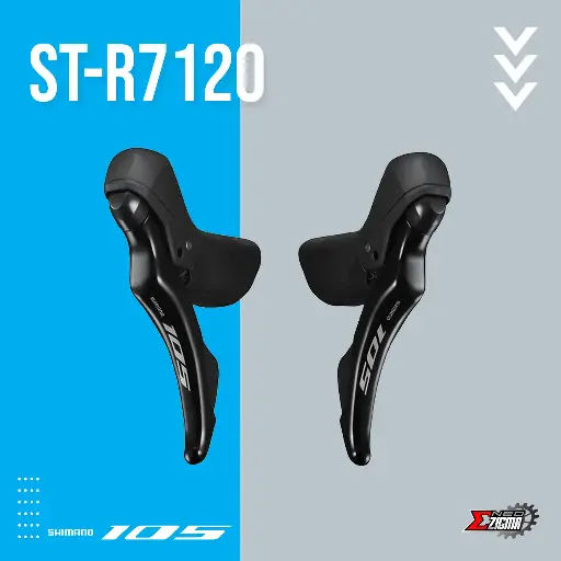 [STSH096F/R] Shifter Lever Road SHIMANO 105 ST-R7120 12-Spd Hydraulic F/R