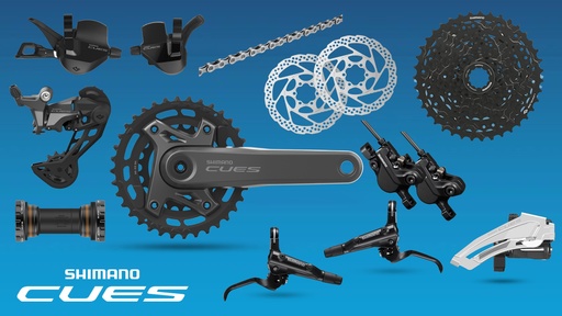 Group Set MTB SHIMANO CUES U6000 2x10-Spd Hydraulic Disc Brake