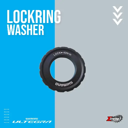 [SPSH187] Service Parts SHIMANO Lock Ring & Washer For Ultegra/XT Y2A598030