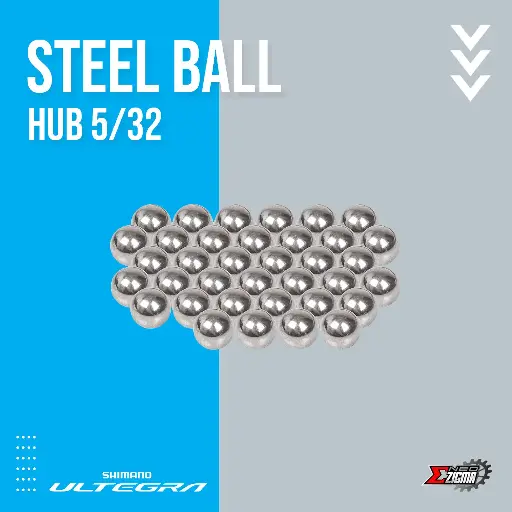 [SPSH196] Service Parts SHIMANO Steel Ball For ULTEGRA Hub 5/32 (34 PCS) Y4BR98130