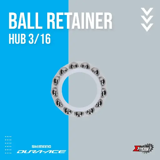 [SPSH197] Service Parts SHIMANO Y0AZ98030 Ball Retainer For Dura-ace Hub 3/16