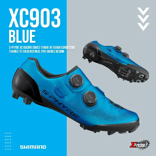 Shoes MTB SHIMANO Off-road/Cross Country/S-phyre XC903 Wide Men w/ Bag