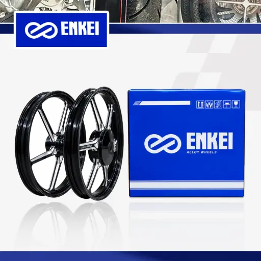 Mags 6-Spokes Straight ENKEI M3/MIOi125 1.40-17 / 1.40-17
