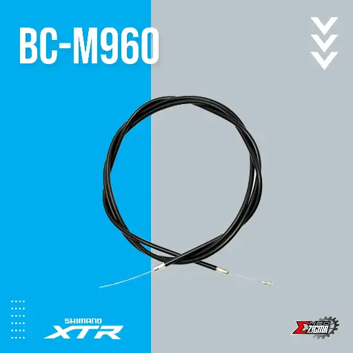 [BCSH116 SP] Brake Cable MTB SHIMANO XTR BC-M960 Stainless 800mmx900mm Front