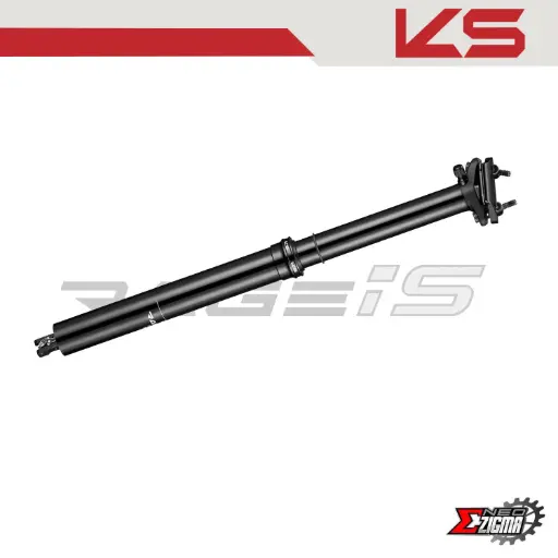 [SPLRKS129] Dropper Post 31.6 KS RAGEi-S 388/125mm Internal Routing w/ Southpaw Remote