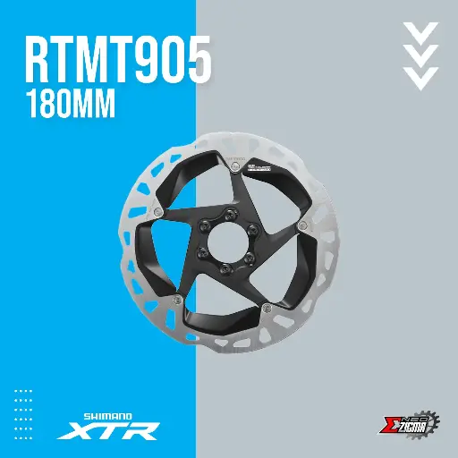 [DRSH181I] Disc Rotor MTB SHIMANO XTR RTMT905 180mm IRTMT905M 6-Bolts Icetech Ind. Pack