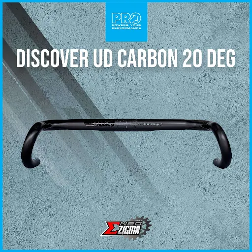 Handle Bar Gravel PRO Discover UD Carbon 20dr Flare