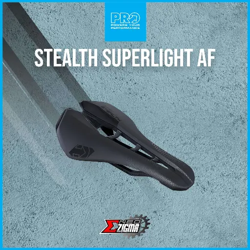 [SADDPR170] Saddle Road PRO Stealth Superlight Carbon 142mm AF PRSA0378 Black