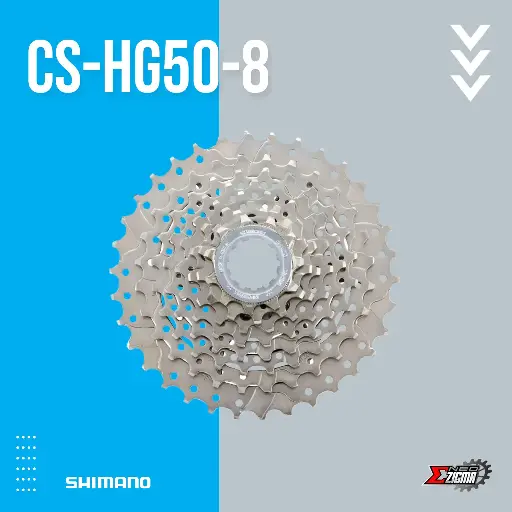 [FWSH230E] Cassette Sprocket Road SHIMANO Claris CS-HG50 11-28T 8-Spd ECSHG508128P