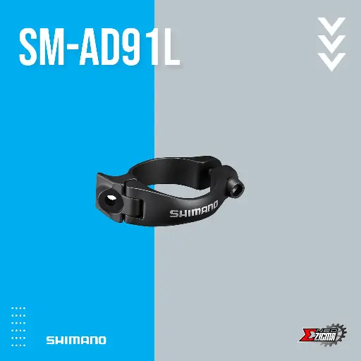 [FDAD106I] FD Braze-on Adaptor Road SHIMANO SM-AD91L 34.9mm ISMAD91L Ind. Pack