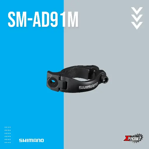 [FDAD107I] FD Braze-on Adaptor Road SHIMANO SM-AD91M 28.6/31.8mm ISMAD91MS Ind. Pack