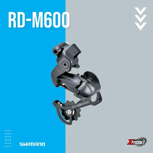 [RDSH132 SP] Rear Derailleur MTB SHIMANO Hone RD-M600 9-Spd