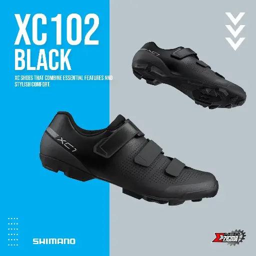 Shoes MTB SHIMANO Off-road/Cross Country XC102 Black Men