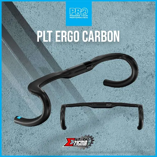 [HBPR267] Handle Bar Road PRO PLT Ergo Carbon 31.8x400mm PRHA0652 Black