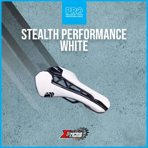 [SADDPR175] Saddle Road PRO Stealth Curved Performance Stainless 142cm PRSA0396 White AF