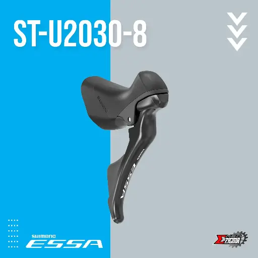 [STSH004RE] Shifter Lever Road SHIMANO Essa ST-U2030 8-Spd ESTU2030RBI Rear Ind. Pack