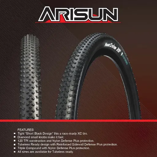 [TIREARI104] Tire MTB ARISUN Graham Wire 29x2.20 T010508