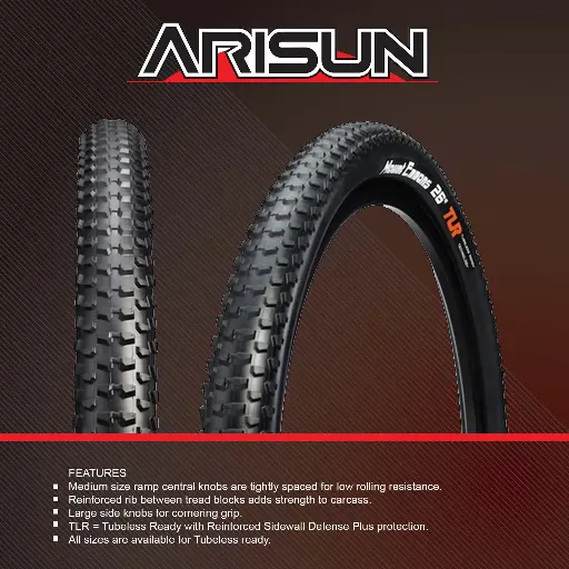 [TIREARI105] Tire MTB ARISUN Emmons Wire 27.5x2.10 T010317