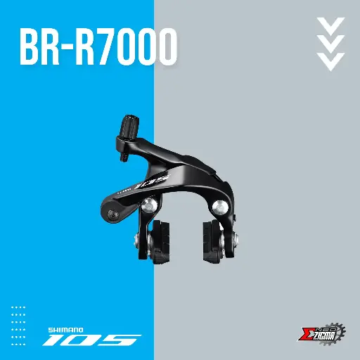 [CBSH001RI] Caliper Brake Road SHIMANO 105 BR-R7000 IBRR7000AR82AL Rear Ind. Pack