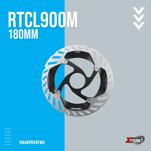 [DRSH182I] Disc Rotor Road SHIMANO Others RTCL900M 180mm IRTCL900ME w/ Large Lock Ring Center Lock IceTech Freeza Radiator Fin Ind. Pack