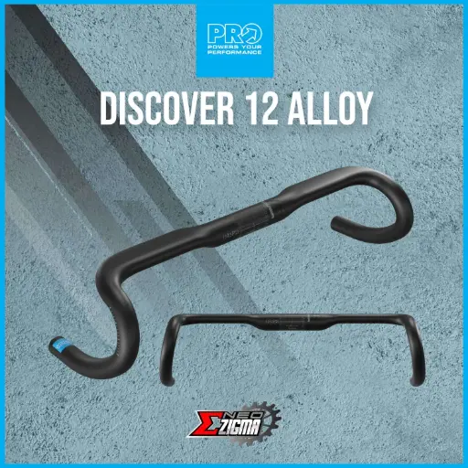 [HBPR279] Handle Bar Gravel PRO Discover 12 Alloy 31.8x400mm PRHA0663 Black