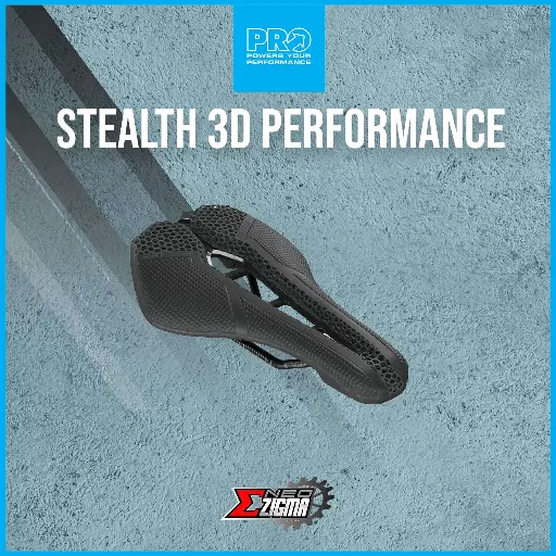 [SADDPR179] Saddle Road PRO Stealth 3D Performance 142mm PRSA0410 Black AF, Stainless