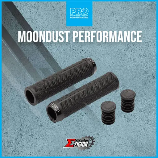 [HGRPPR124] Hand Grip MTB PRO 32x133mm PRGP0110 Black MoonDust Performance