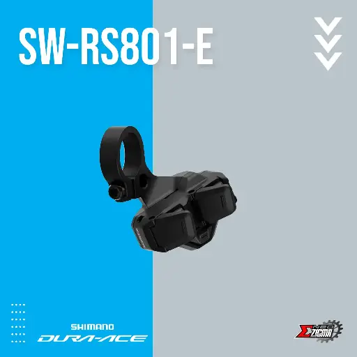 [SWSH113I] Shifter Switch SHIMANO E-Bike SW-EN605-R ISWEN605RB Right Ind. Pack