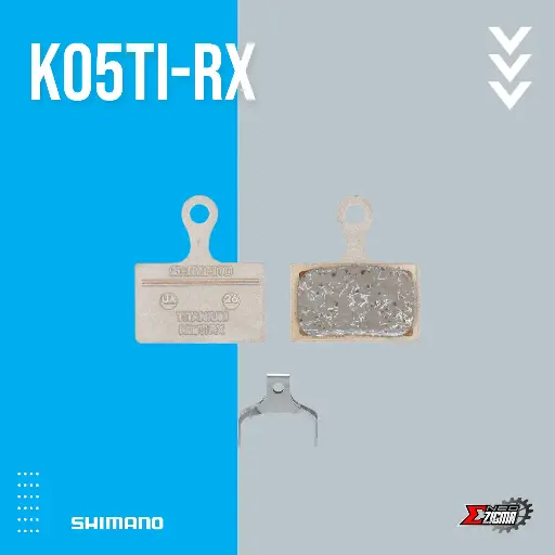[DPSH135I] Disc Brake Pad MTB SHIMANO Others K05TI-RX IBPK05TIRXA Ind. Pack