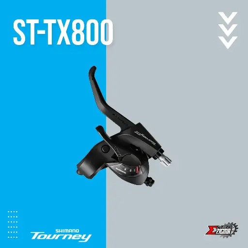 [STSH028F] Shifter Lever MTB SHIMANO Tourney ST-TX800 ASSTX800LBL Front