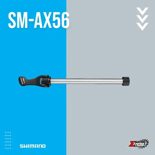 [AXSH102] ﻿​Axle SHIMANO MTB-Others SM-AX56 12mmx142mm E-THRU ESMAX56A﻿