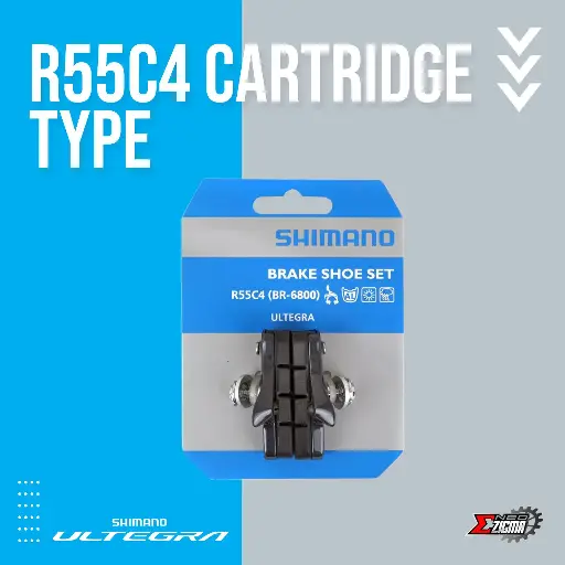 [BSSH102I] Brake Shoe Road SHIMANO Ultegra R55C4 Ind. Pack Y8LA98030