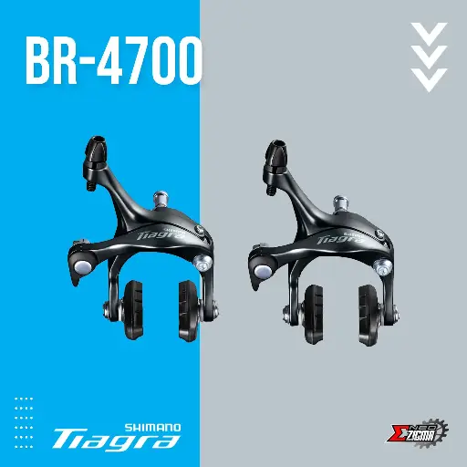 [CBSH105E] Caliper Brake Road SHIMANO Tiagra BR-4700 F/R Ind. Pack EBR4700A87