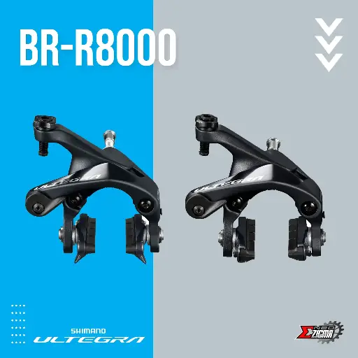 [CBSH114I] Caliper Brake Road SHIMANO Ultegra BR-R8000 F/R Ind. Pack IBRR8000A82