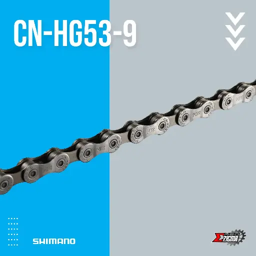 [CNSH108E] Chain SHIMANO Others CN-HG53 116L 9-Spd Super Narrow Ind. Pack ECNHG53C116I