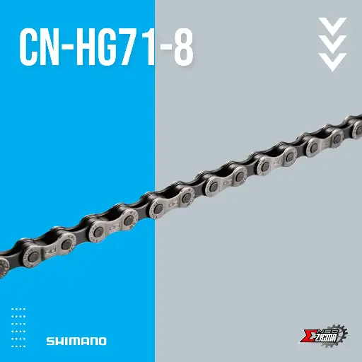 [CNSH124E] Chain SHIMANO Others CN-HG71 116L 8-Spd Ind. Pack ECNHG71C116I