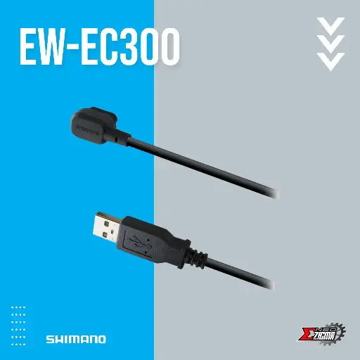 [CCSH101I] Charging Cable SHIMANO Di2 EW-EC300 1700mm Ind. Pack IEWEC300A