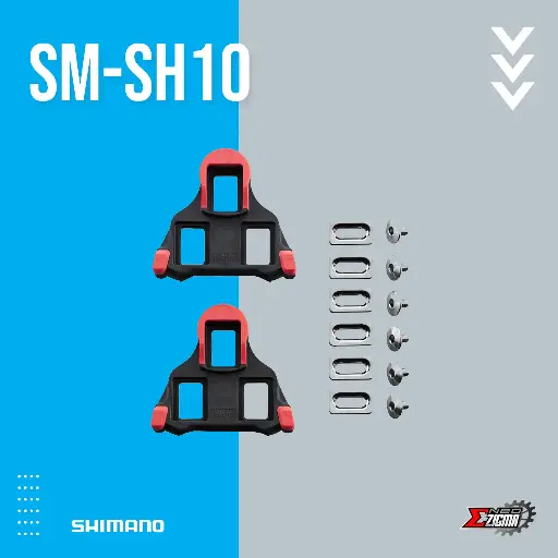 [CLSH104I] Cleats Road SHIMANO Others SM-SH10 ISMSH10 Fix Mode Red Ind. Pack
