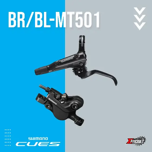 [DBSH072FE] Disc Brake Assembly MTB SHIMANO CUES BR/BL-MT501 J-kit Front Ind. Pack EMT5012JLFPRA100